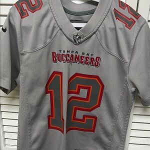 NFL Tampa Bay Buccaneers Gray and Red Jersey